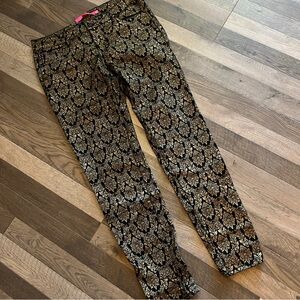 Gold Brocade Pants by Tinseltown